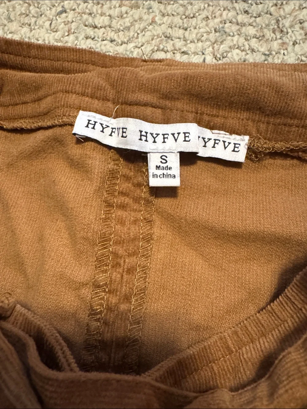 Hyfve brown skirt size small